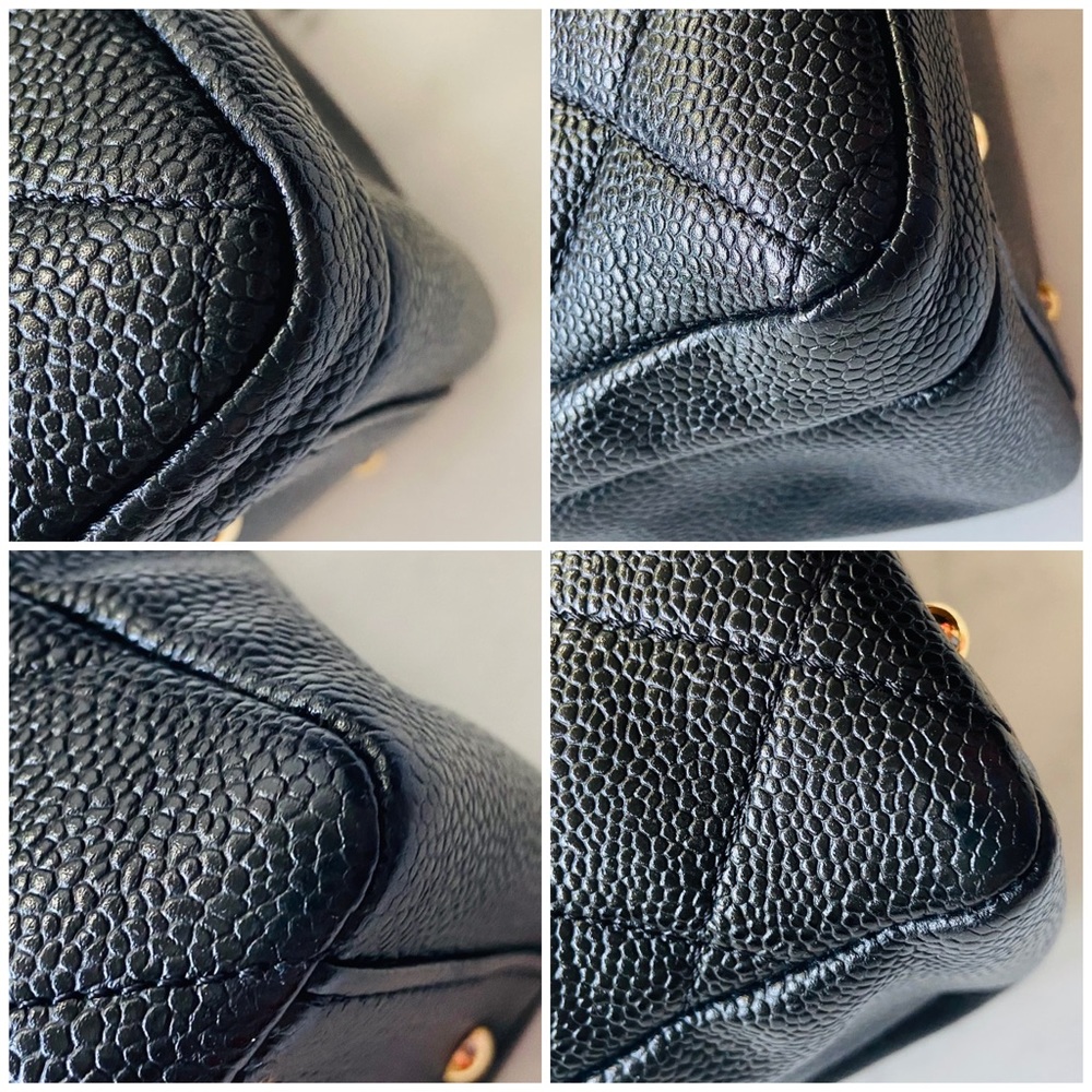 ❌SOLD❌ CHANEL Black Caviar 💎 Jumbo Flap Bag Zip - Picture 13 of 16